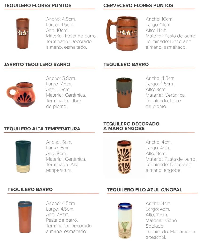 Tarros cerbeceros y tequileros